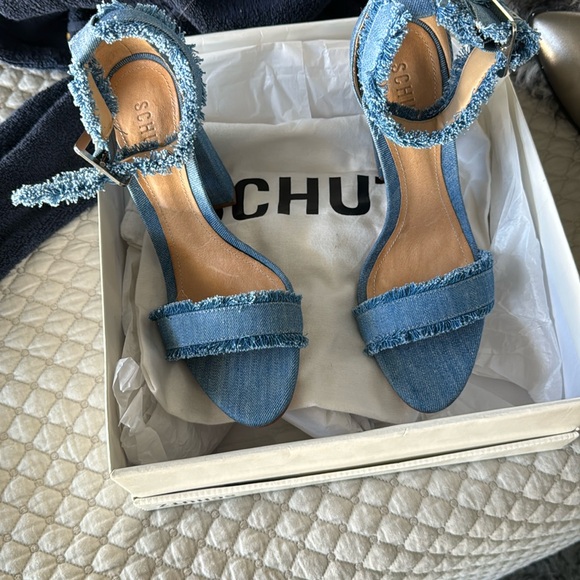 SCHUTZ Shoes - Schutz Janessa Jean Sandals